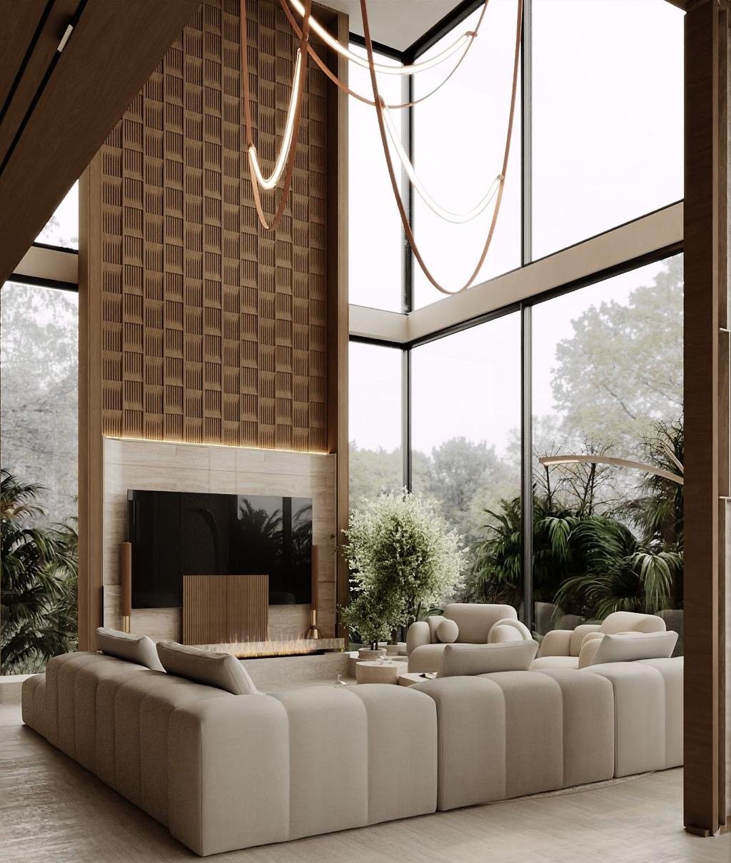 Double-Height Living